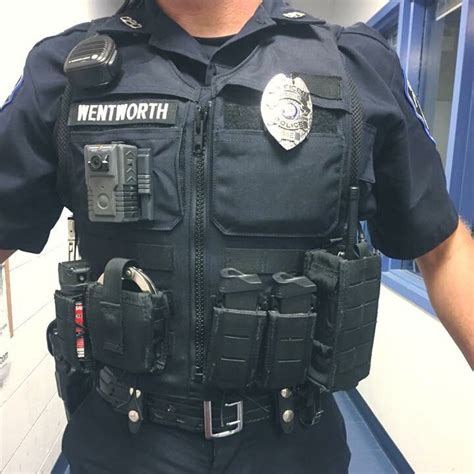 police custom exterior vest carrier.